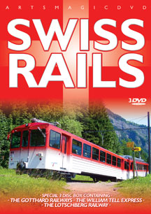 Swiss Rails (3 DVD)