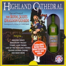 Royal Scots Dragoon Guards - Highland Cathedral: Collectible Bottle Flash Drive (not a CD)