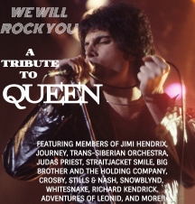 We Will Rock You: A Tribute To Queen