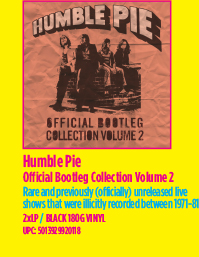 Humble Pie - Official Bootleg Collection Volume 2