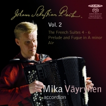 Mika Vayrynen - J.s. Bach: French Suites Nos. 4-6 (arr. For Accordion)