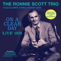 Ronnie Scott - Trio: On A Clear Day: 