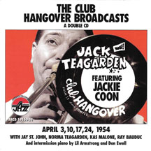 Jack Teagarden & Jackie Coon - Club Hangover Broadcasts