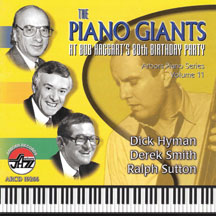 Haggart, Hyman, Smith, Sutto - Piano Giants At Bob Haggart