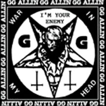GG Allin - War In My Head/I