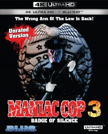 Maniac Cop 3: Badge Of Silence (4K UHD Blu-ray)