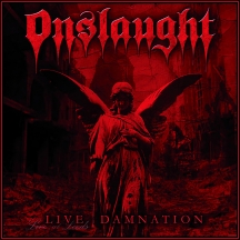 Onslaught - Live Damnation (clear Vinyl)