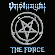 Onslaught - The Force (white W/ Blue Splatter Vinyl)