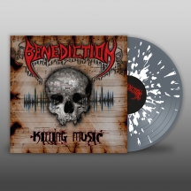 Benediction - Killing Music (grey W/ White Splatter Vinyl)