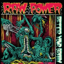 Raw Power - After Your Brain (white W/ Red Splatter Vinyl)