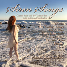 Meridian Studio Ensemble - Siren Songs: Classic Film And TV Themes For Solo Voice And Orchestra