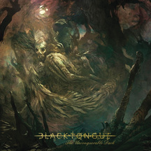 Black Tongue - The Unconquerable Dark (White / Purple Color Merge Vinyl)
