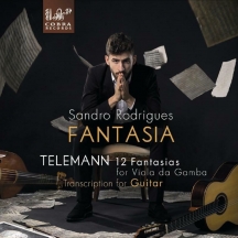 Sandro Rodrigues - Fantasia: Telemann: 12 Fantasias For Viola Da Gamba
