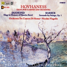 Alan Hovhaness - Talin: Concerto For Clarinet And String Orchestra