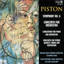Walter Piston - Symphony No. 6/Concerto For Orchestra