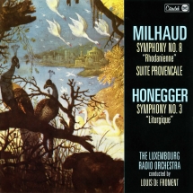 Darius Milhaud - Milhaud: Symphony No. 8, Rhodanienne/Suite Provencale/Honegger: Symphony No. 3, Liturgique