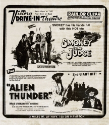 Smokey and the Judge + Alien Thunder  [Drive-in Double Feature #19]