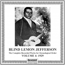 Blind Lemon Jefferson - Complete Recordings 1925-1929 Vol. 4 (1929)
