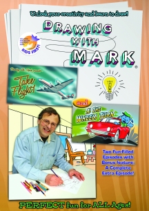 Drawing With Mark: Take Flight & As The Wheels Turn