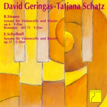 David Geringas & Tatjana Schatz - Strauss: Sonata in F Major, TrV 115 & Romanze in F Major , TrV 118 - Schulhoff: Sonata in C Major, Op. 17