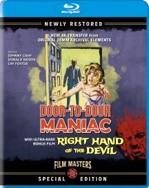 Door To Door Maniac (1961) With Bonus Film, Right Hand Of The Devil (1963)