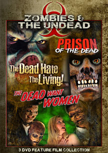 Zombies & The Undead 3 Disc Set