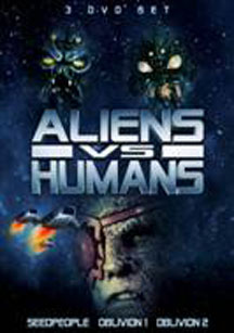 Aliens Vs Humans 3 Pack Set