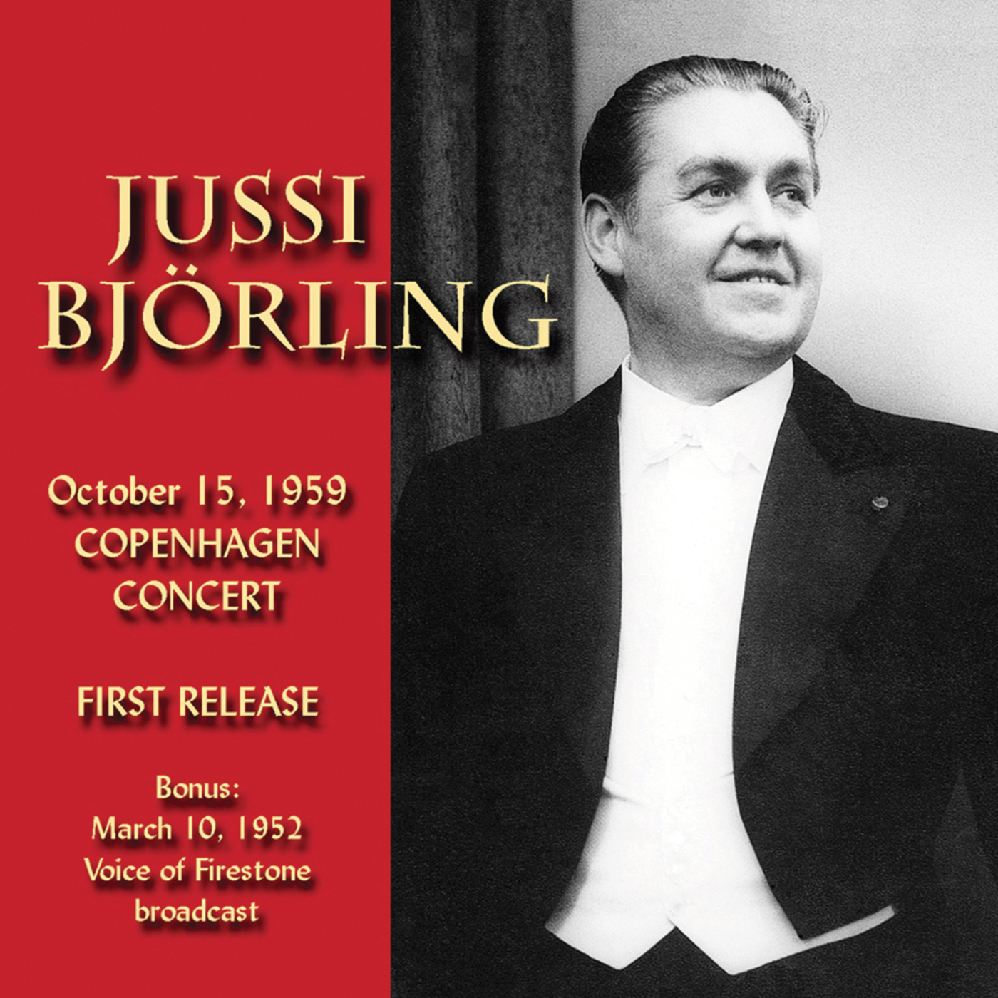 Jussi Bjorling - Copenhagen Concert 1959