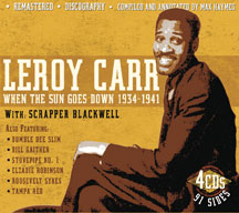 Leroy Carr & Scrapper Blackwell - When The Sun Goes Down: 1934-41