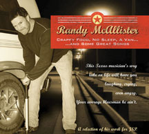 Randy McAllister - Crappy Food, No Sleep, A Van...and Some Great Song