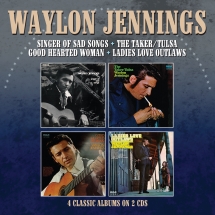 Waylon Jennings - Singer of Sad Songs/The Taker-Tulsa/Good Hearted Woman/Ladies Love Outlaws