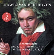 Beethoven - Symphonies: No.1,2,3 Eroica, 4,5,6 Pastorale,7,8,9