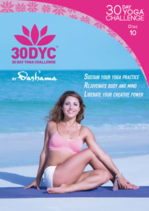Dashama Konah Gordon - 30DYC: 30 Day Yoga Challenge With Dashama Disc 10