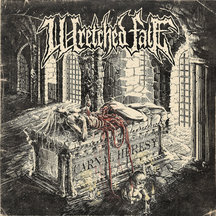 Wretched Fate - Carnal Heresy (Clear Vinyl with Black Center and Red Splatter)