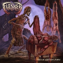 Flesher - Tales Of Grosteque Demise (Red Vinyl)