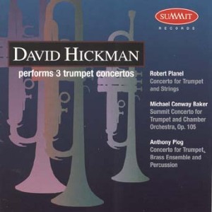 David Hickman - Three Trumpet Concertos