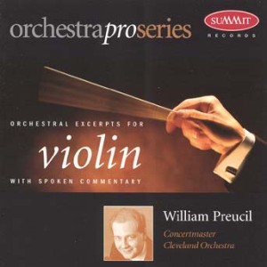 William Preucil - Orchestrapro: Violin
