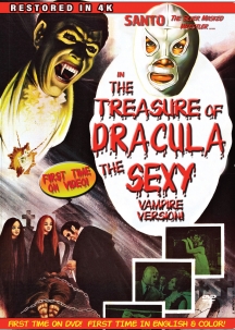 Santo In The Treasure Of Dracula: The Sexy Vampire Version 4k Resoration (In Color)