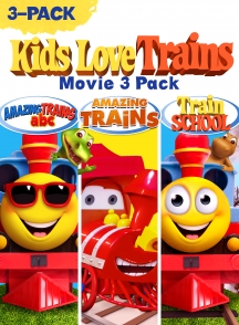 Kids Love Trains Movie 3 Pack