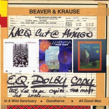 Beaver and Krause - In A Wild Sanctuary/Gandharva/All Good Men